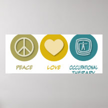 Terapia profesional del amor de la paz impresiones