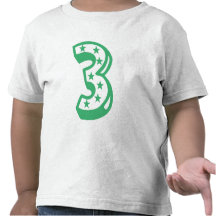 Tercera camisa feliz del cumpleaños