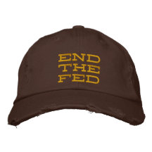 TERMINE EL FED GORRA BORDADA