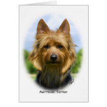 Terrier australiano 9R044D-19 Felicitacion