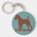 Terrier irlandés llaveros personalizados