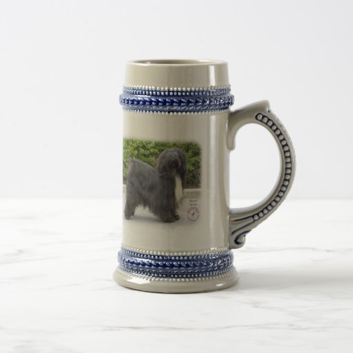 Terrier tibetano taza de café