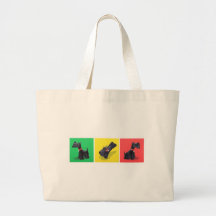 Terrieres escoceses bolsas de mano