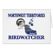 Territorios del noroeste Birdwatcher Tarjetas