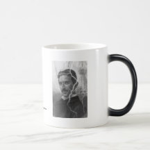 Tesla, el hombre del relámpago taza de café
