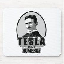 Tesla es mi Homeboy Tapete De Raton
