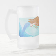 Tesoros del mar de la sirena de la madre tazas