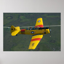 Texan norteamericano de la aviación T-6 Impresiones