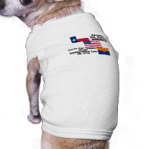 Texans para la camiseta "oficial" del perrito de A Camisetas De Perro