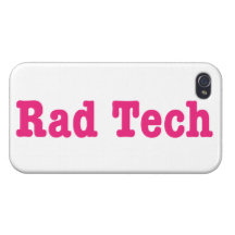 Texto rosado de la tecnología el | del Rad iPhone 4 Fundas