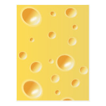 Textura amarilla del queso suizo postal
