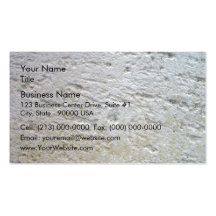 Textura aserrada de la piedra caliza con la sombra tarjeta de visita