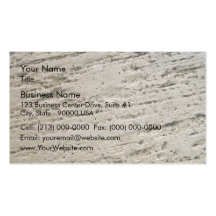 Textura aserrada de la piedra caliza plantillas de tarjeta de negocio