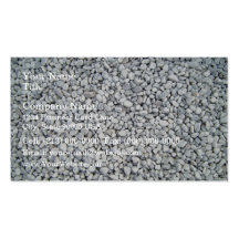 Textura blanca de las piedras del guijarro tarjeta de visita