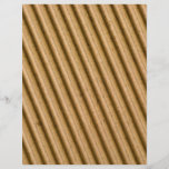 Textura de la cartulina acanalada tarjeton