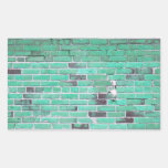 Textura de la pared de ladrillo del vintage de la  rectangular altavoces
