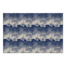 Textura de las ondas del mar arte fotografico
