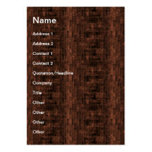 Textura de los ladrillos plantilla de tarjeta personal