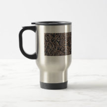 Textura del fondo del heno de la paja taza de café