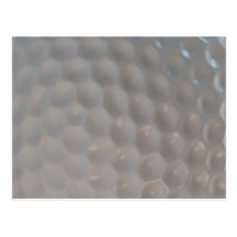 Textura del modelo de la pelota de golf tarjetas postales