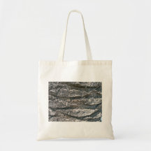 Textura grande de la corteza de árbol bolsa de mano