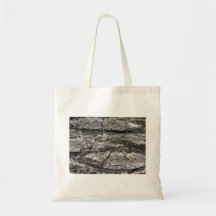 Textura grande de la corteza de árbol bolsa lienzo