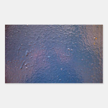Textura líquida azul del metal pegatina