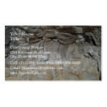 Textura natural de piedra rocosa de la montaña plantilla de tarjeta de negocio
