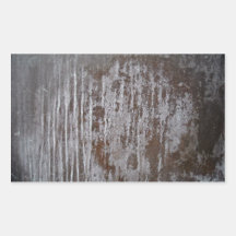 Textura oxidada rasguñada del metal rectangular altavoces