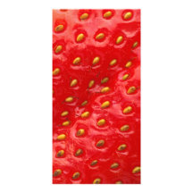 Textura roja de la fresa tarjetas fotograficas 