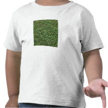 Textura verde oscuro de la hierba camisetas