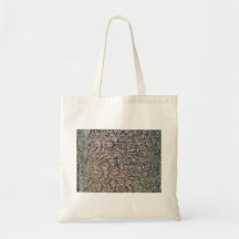 Textura vertical de la corteza de árbol bolsas de mano
