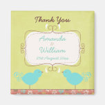 ~Thank lindo y lamentable usted favor del boda Imanes De Nevera
