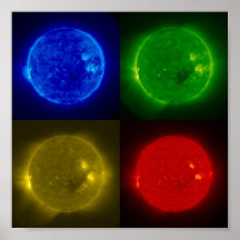 The Sun en estéreo Poster