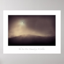 The Sun sobre Camaderry, Wicklow Posters
