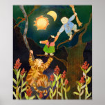 The Sun y la luna: Poster popular coreano del cuen