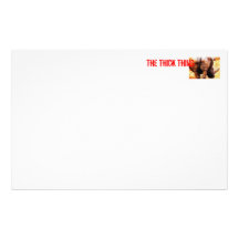 The Thick Thing Individuelles Büropapier