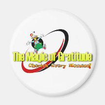 TheMagicofGratitude Imán Para Frigorifico