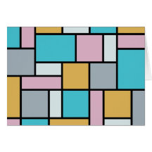 Theo van Doesburg - composición XVII Tarjeton