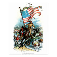 Theodore Roosevelt 1902 Tarjeta Postal