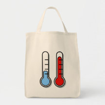 Thermometer kalt warm cold hot tasche