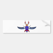 Theta beta del Tau Etiqueta De Parachoque