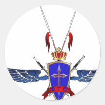 Theta beta del Tau Etiqueta Redonda