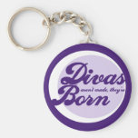 Theyre hecho arent de las divas llevado llavero personalizado