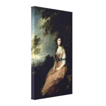 Thomas Gainsborough - MrsRichard B Sheridan Impresiones En Lona Estiradas