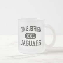 Thomas Jefferson - jaguares - alto - Clairton Tazas De Café