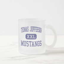 Thomas Jefferson - mustangos - alto - San Antonio Tazas