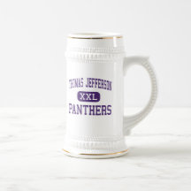 Thomas Jefferson - panteras - joven - Monroe Tazas