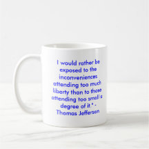 Thomas-Jefferson-presidente, estaría bastante… Tazas