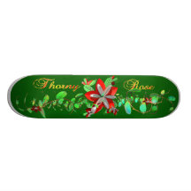 Thorny Rose Skateboard Brett